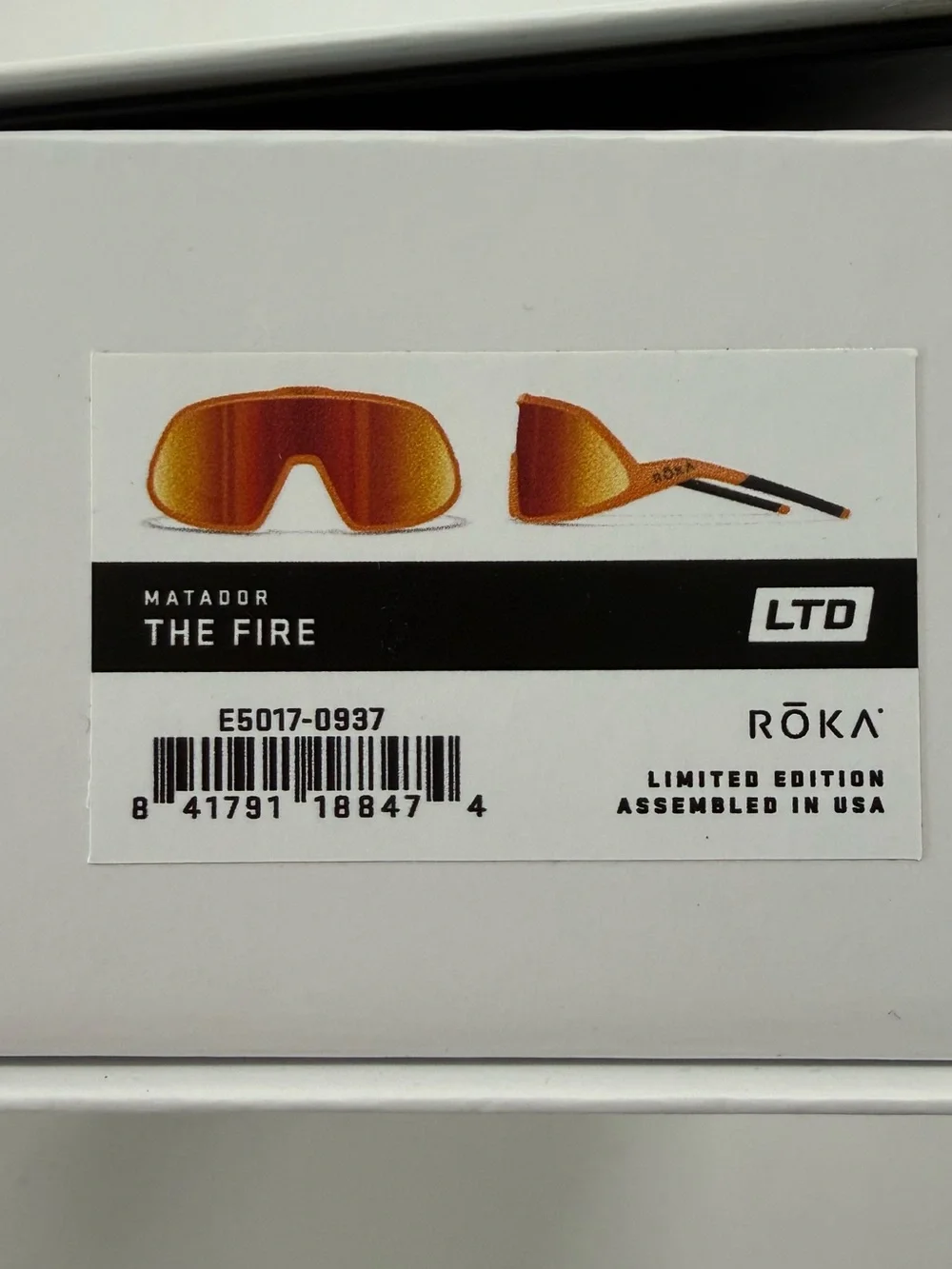 RŌKA Matador Custom 'The Fire' Limited Edition Sunglasses